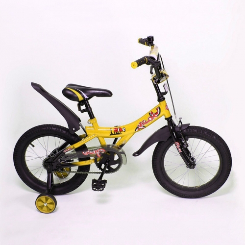 Двухколесный велосипед VELOX 12044-20 желтый